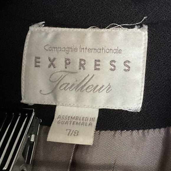 Compagnie Internationale Express Tailleur 100% wool pant suit - Picture 10 of 10